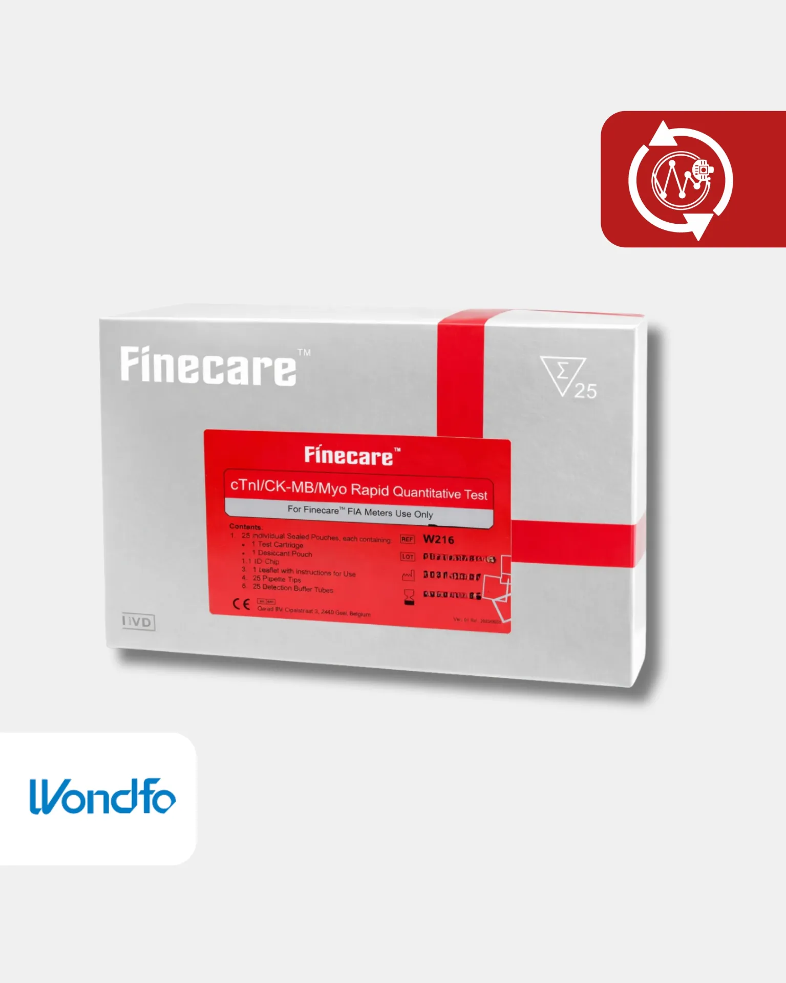 W216 - 3 IN 1 (cTn I/Myo/CK - MB)*