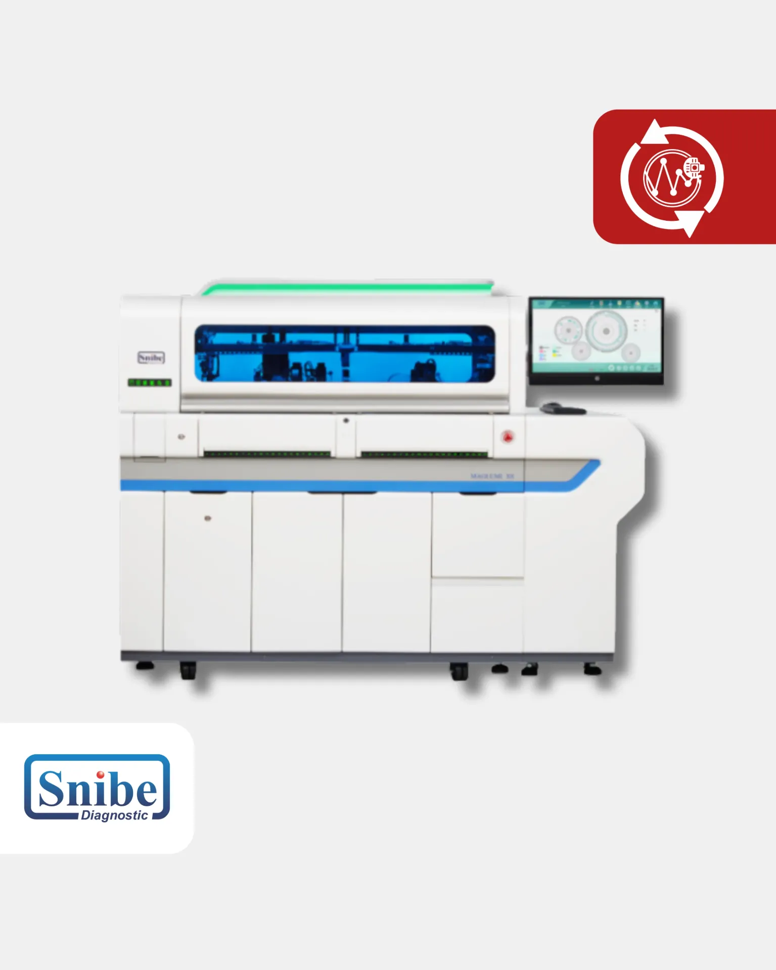 10101008801 MAGLUMI X8 Analizador Automatizado de Inmunoensayos por Quimioluminiscencia