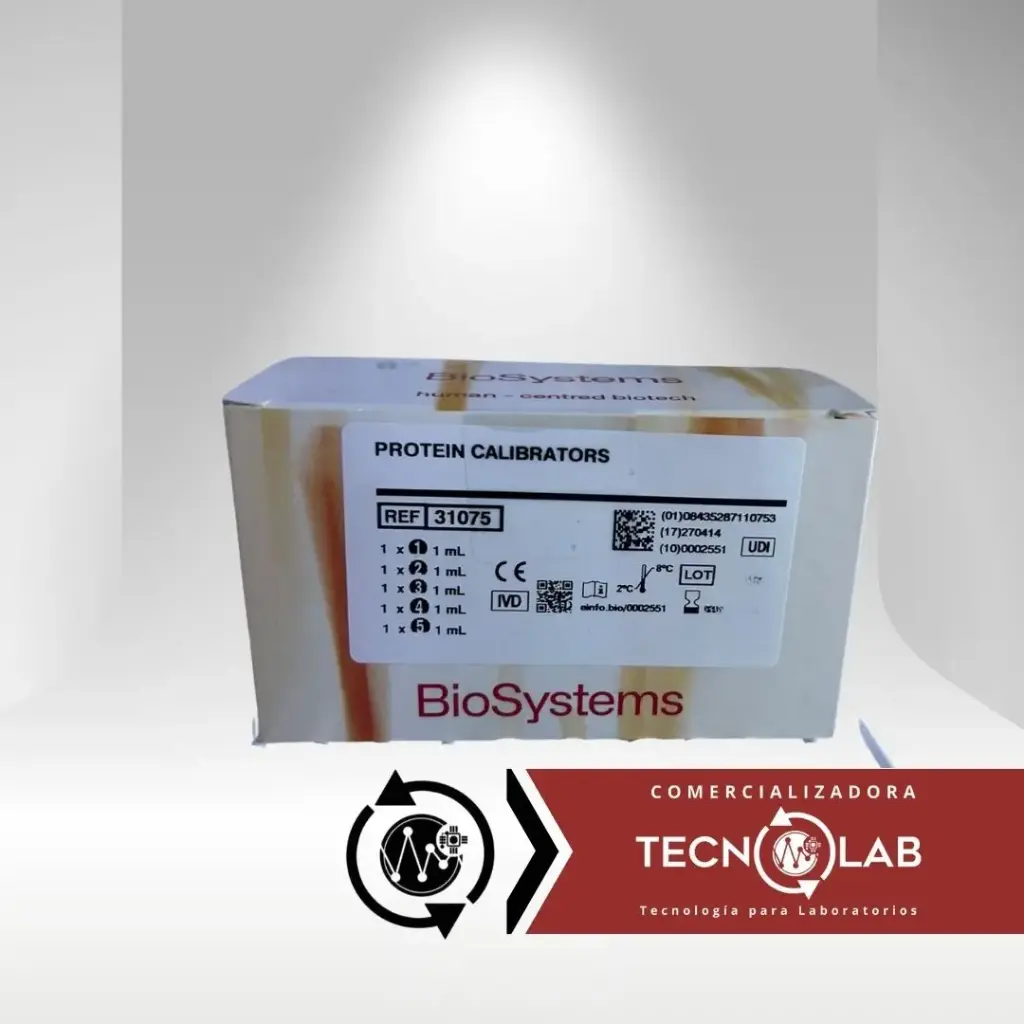 [31075] 31075 CALIBRADOR DE PROTEINAS 5x1 5 ML