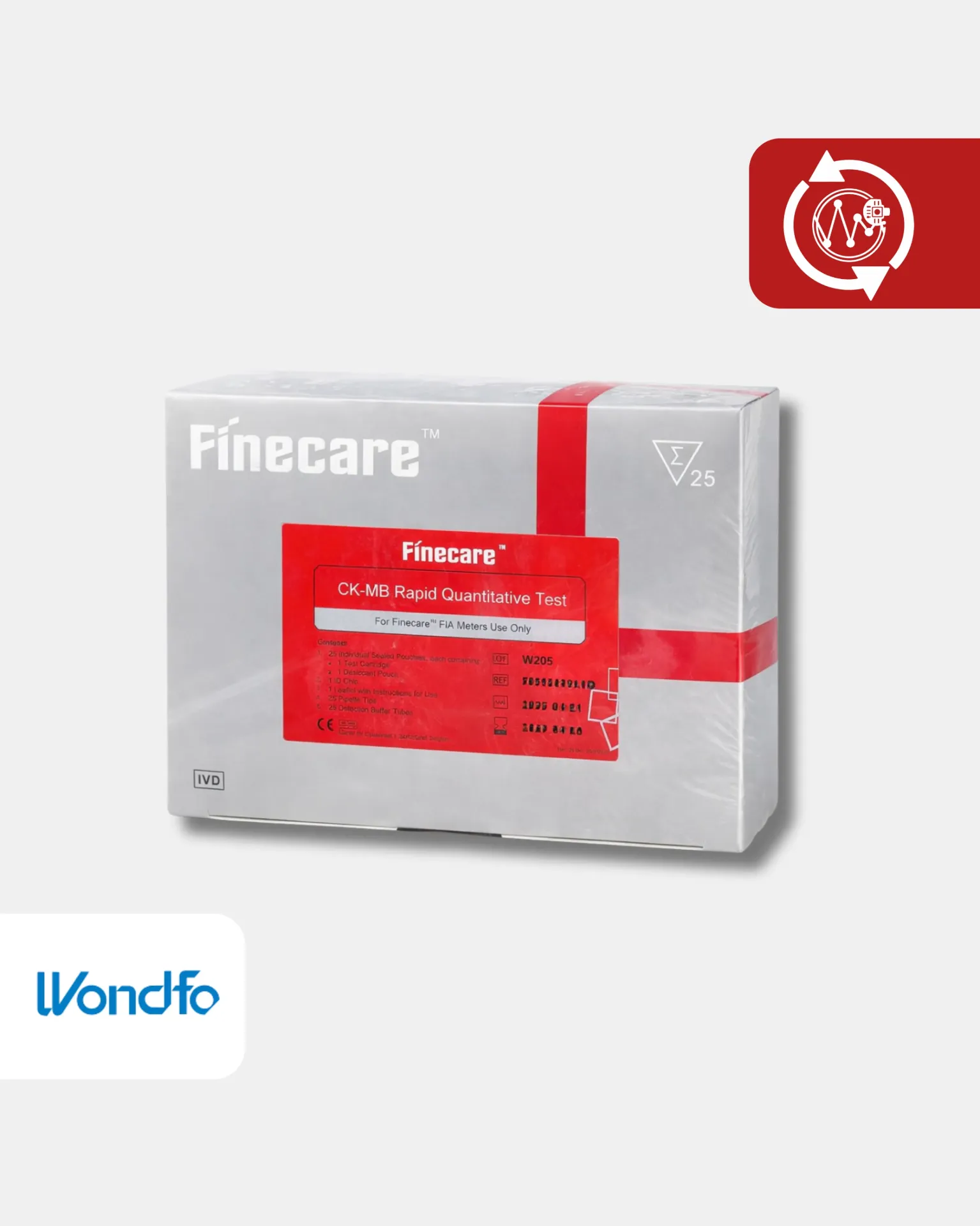 W205 Prueba cuantitativa rápida de CK-MB