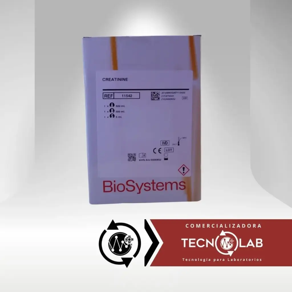 [11542] 11542 CREATININA 1x500 + 1x500   ML/KIT1000