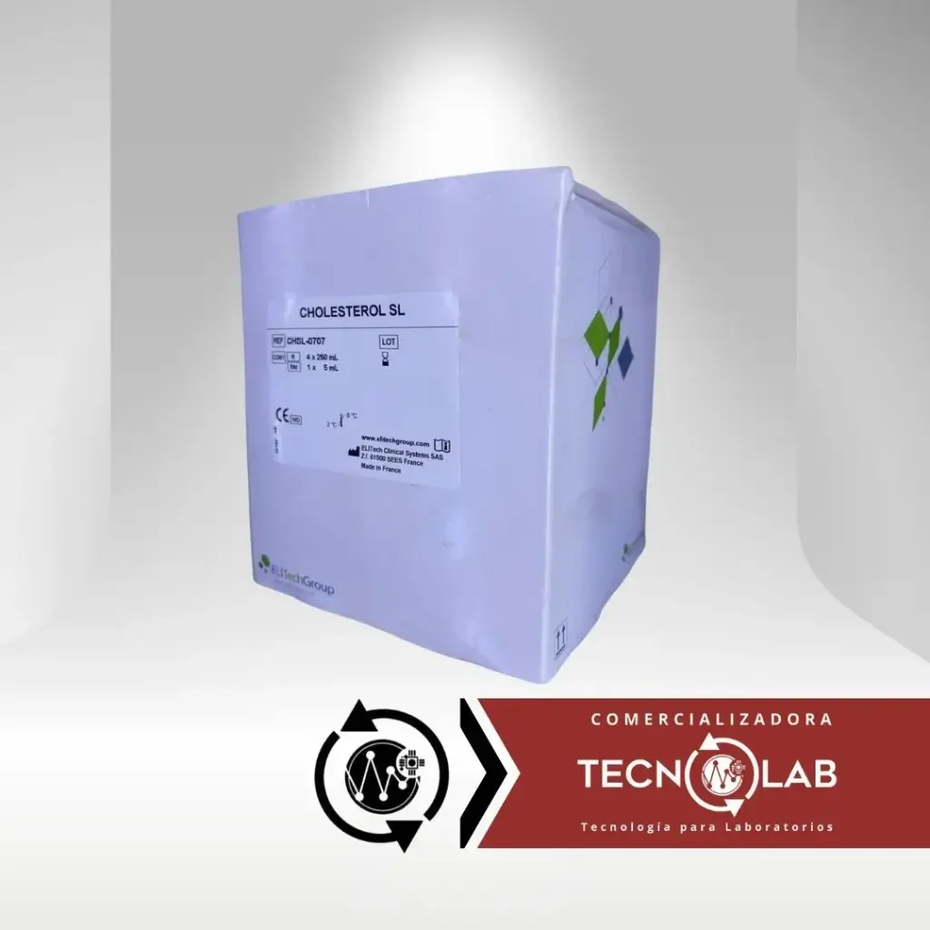 [CHSL-0707] CHSL-0707Colesterol Total (CHOSL)Abierto + Std4 x 250 mL + STD