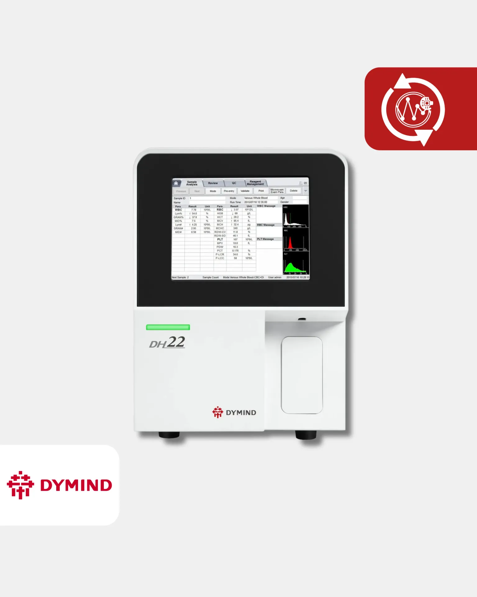 [DH22] DH22 Analizador hematológico automático