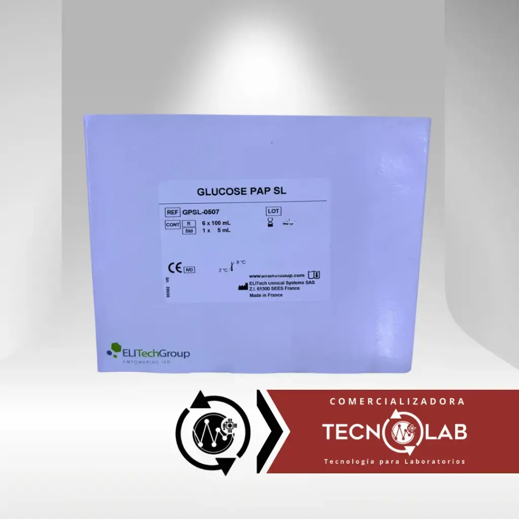 [GPSL-0507] GPSL-0507 Glucosa (PAP SL)Abierto + Std6 x 100 mL + STD