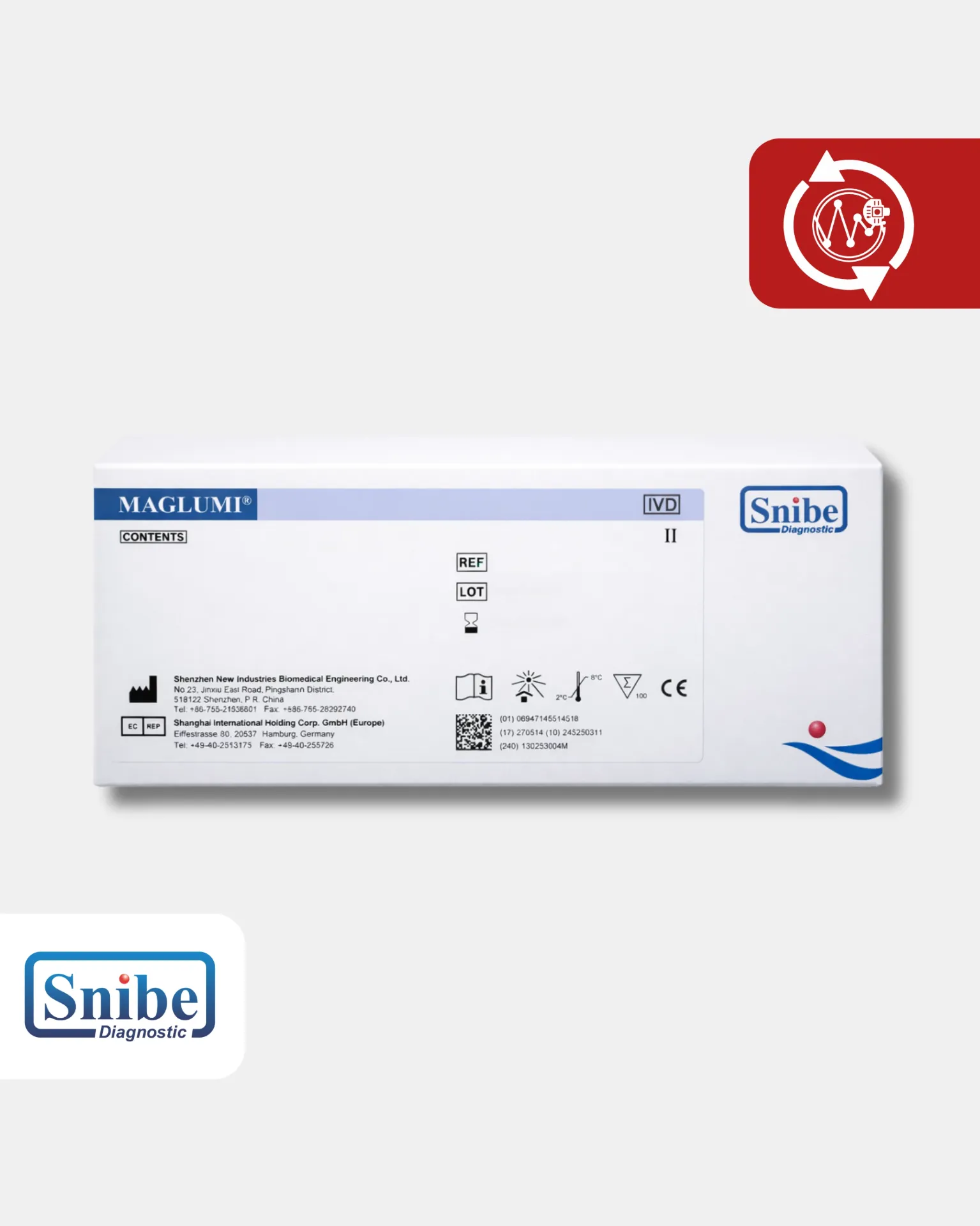 MAGLUMI Aldosterone (CLIA) 2nd G100Segunda Generación