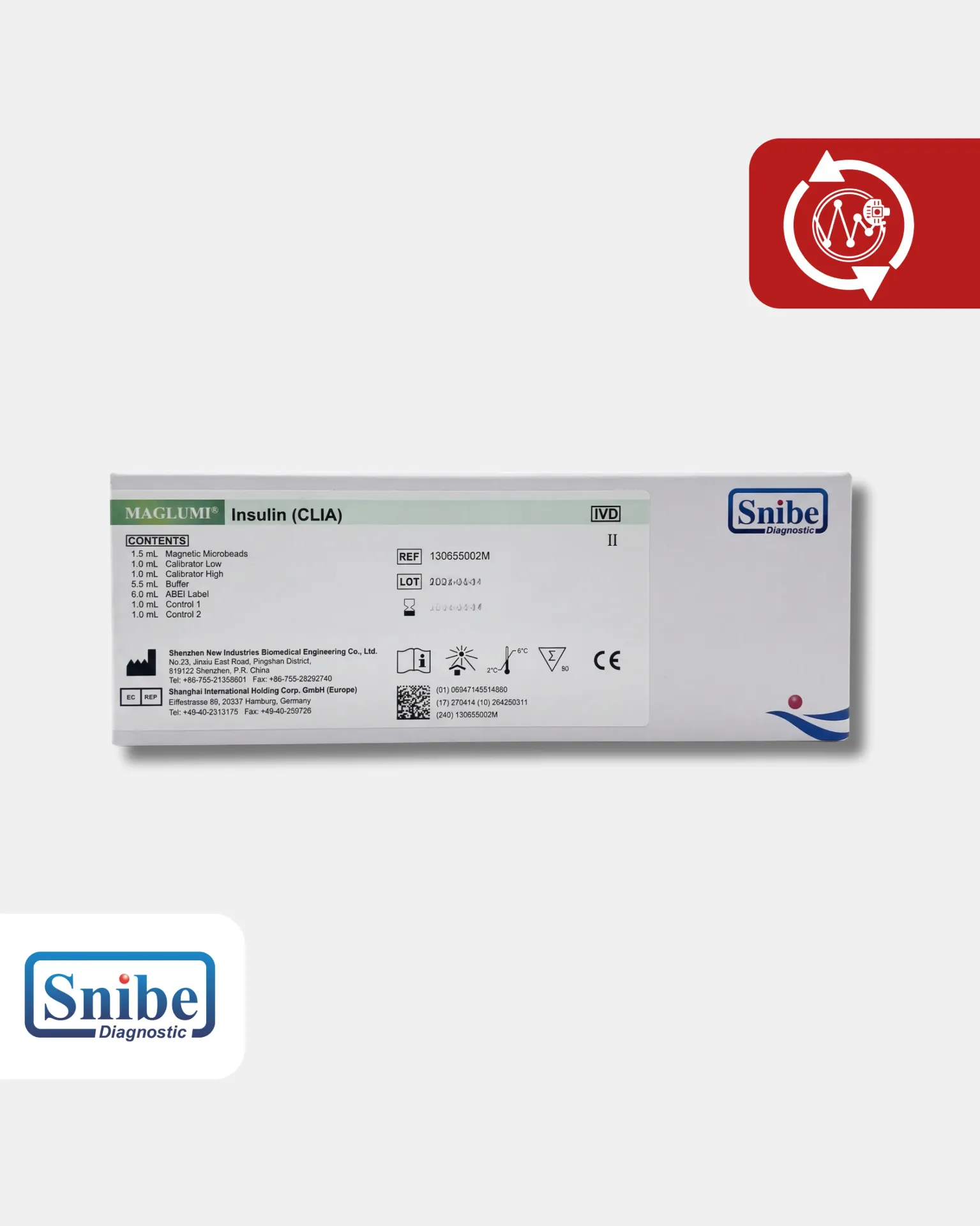 [130655002M] MAGLUMI Insulin (CLIA)-50 2nd G50Segunda Generación