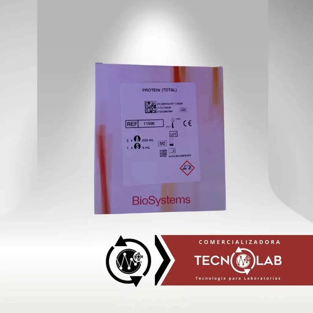 11500 - SE SUSTITUYE POR 12500 (11500 PROTEINA TOTAL 2x250   ML/KIT500)
