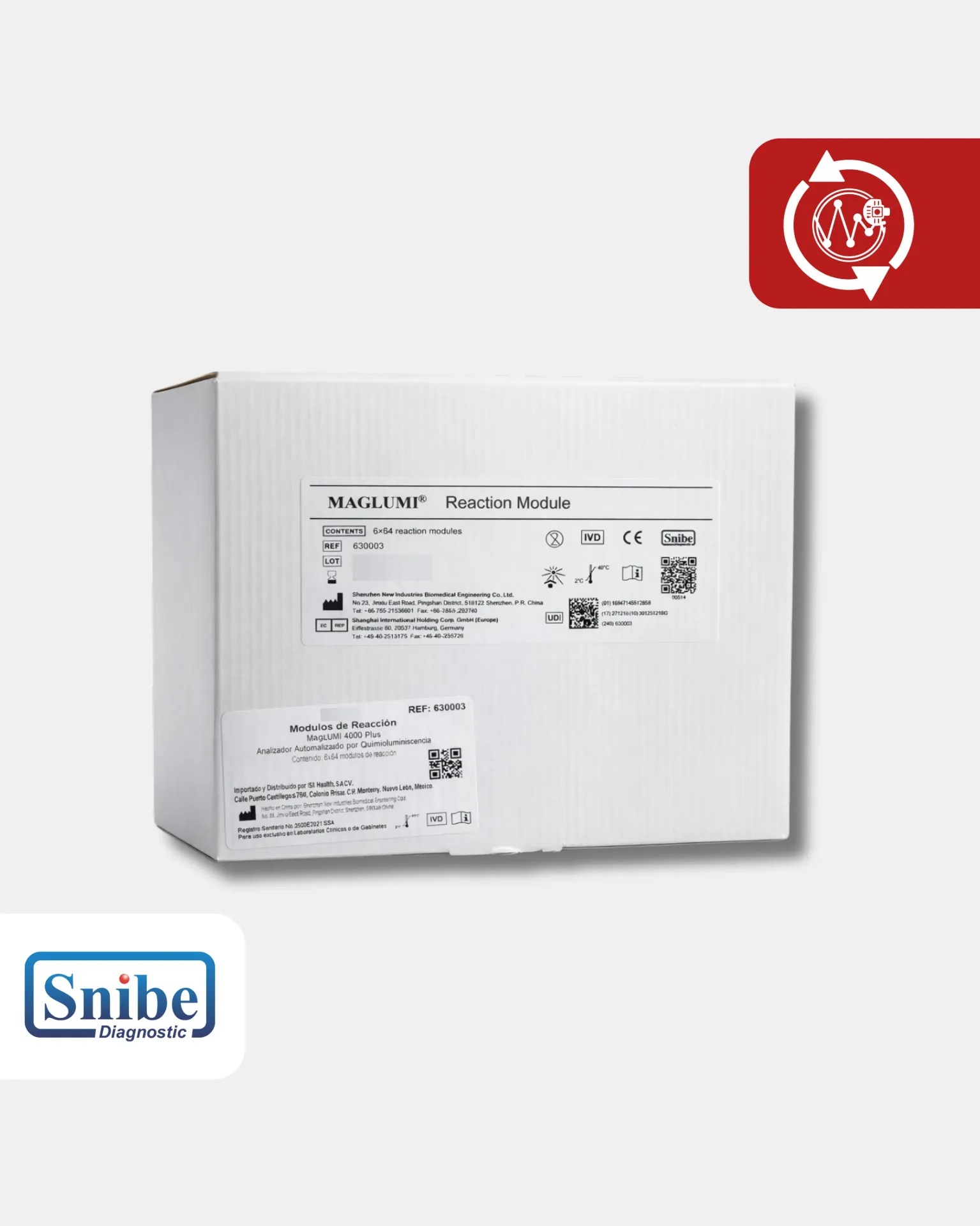 [630003] 630003 Reaction modules uni_med PIEZA