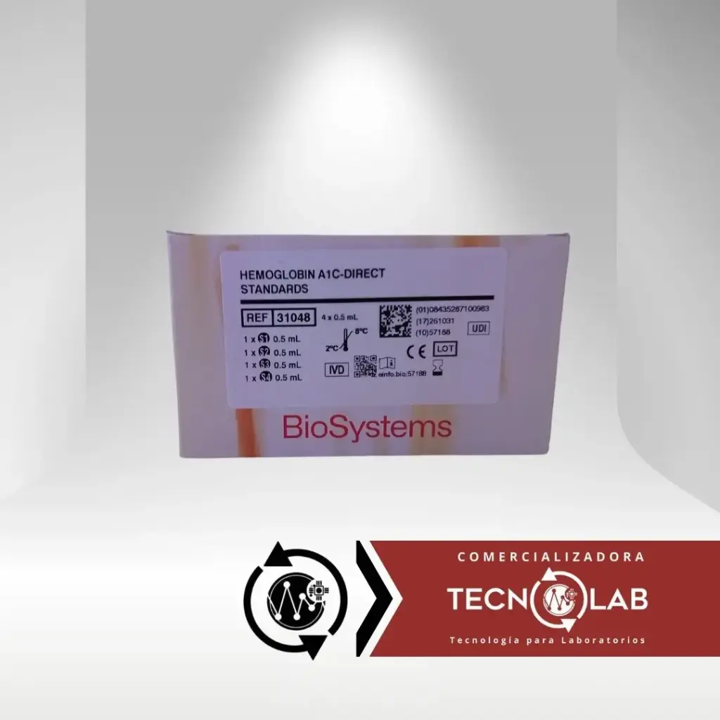 [31048] 31048 STANDAR BIOSYSTEMS HEMOGLOBIN A1C DIRECTA 4x0.5 2 ML