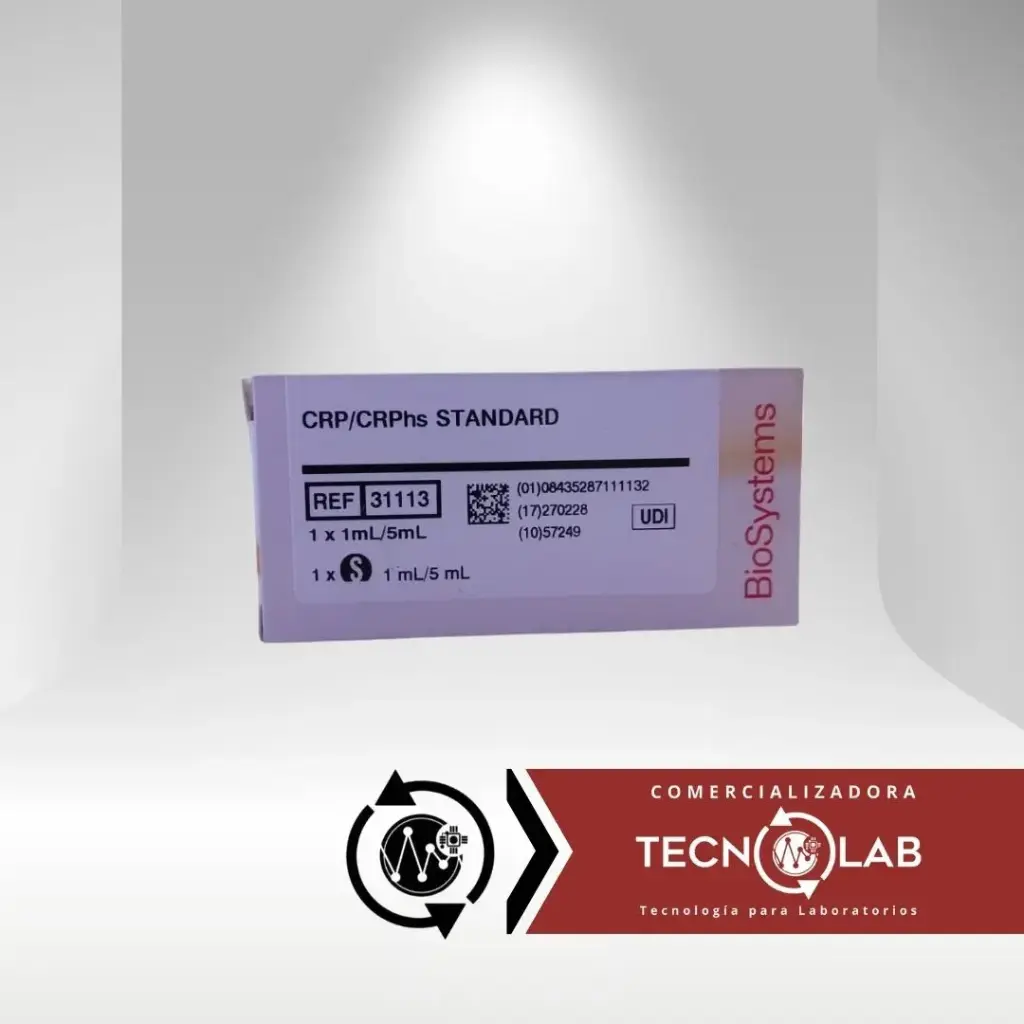 31113 STANDAR DE PROTEINA C REACTIVA  CRP/CRP-hs 1x1 1 ML
