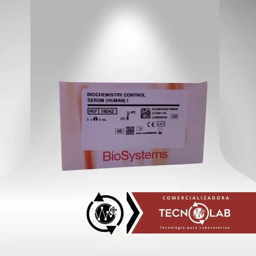 18042 SUERO CTL BIOQUIMICA HUMANO NIVEL I 5x5   ML/KIT25