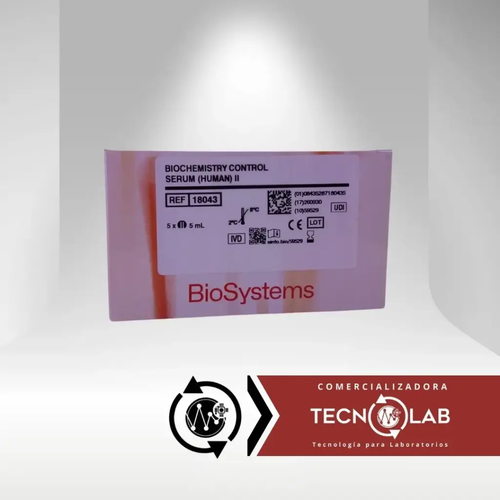 18043 SUERO CTL BIOQUIMICA HUMANO NIVEL II 5x5   ML/KIT25