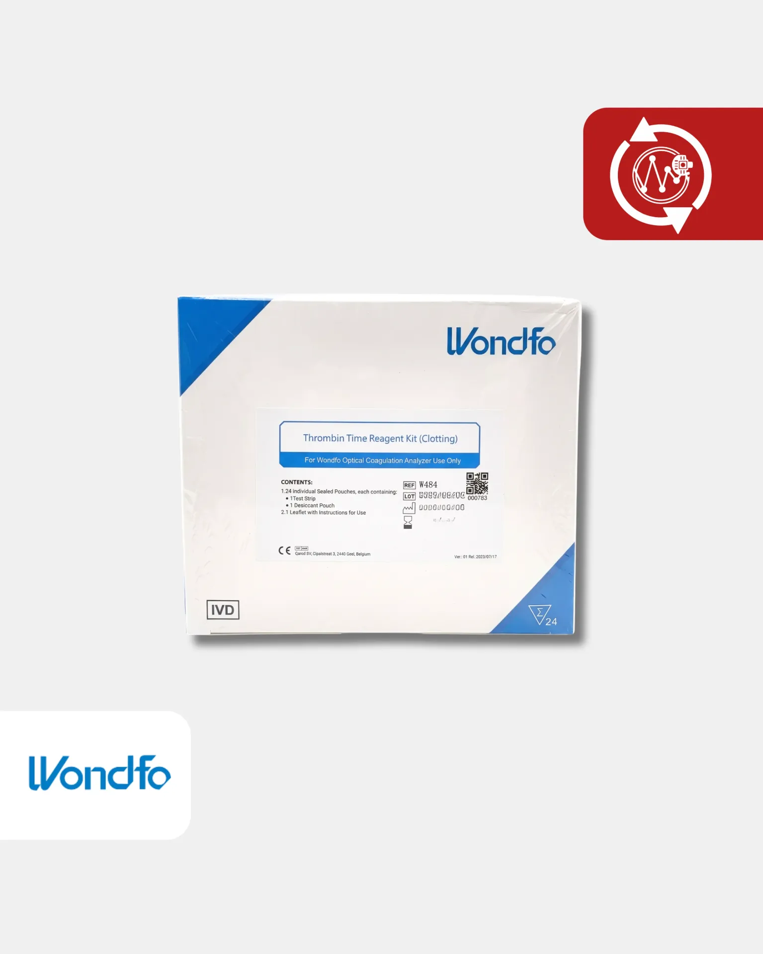 [W484] W484 TT Rango medición 10-90 s Muestra ST-AC Pzas/Kit 24