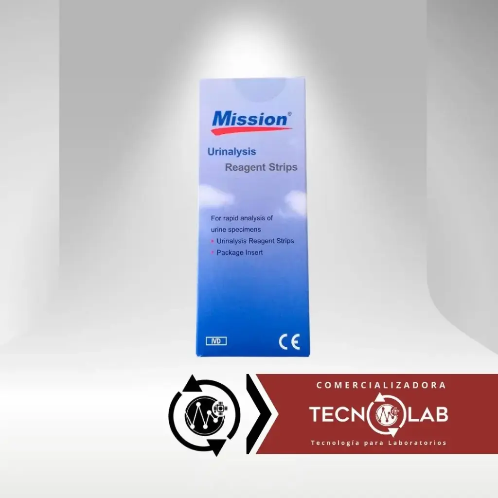 U031-101 Tiras para uroanálisis de 10 parámetros (LEU/NIT/URO/PRO/pH/ BLO/SG/KET/BIL/GLU) CONTENIDO 100 FORMATO Frasco