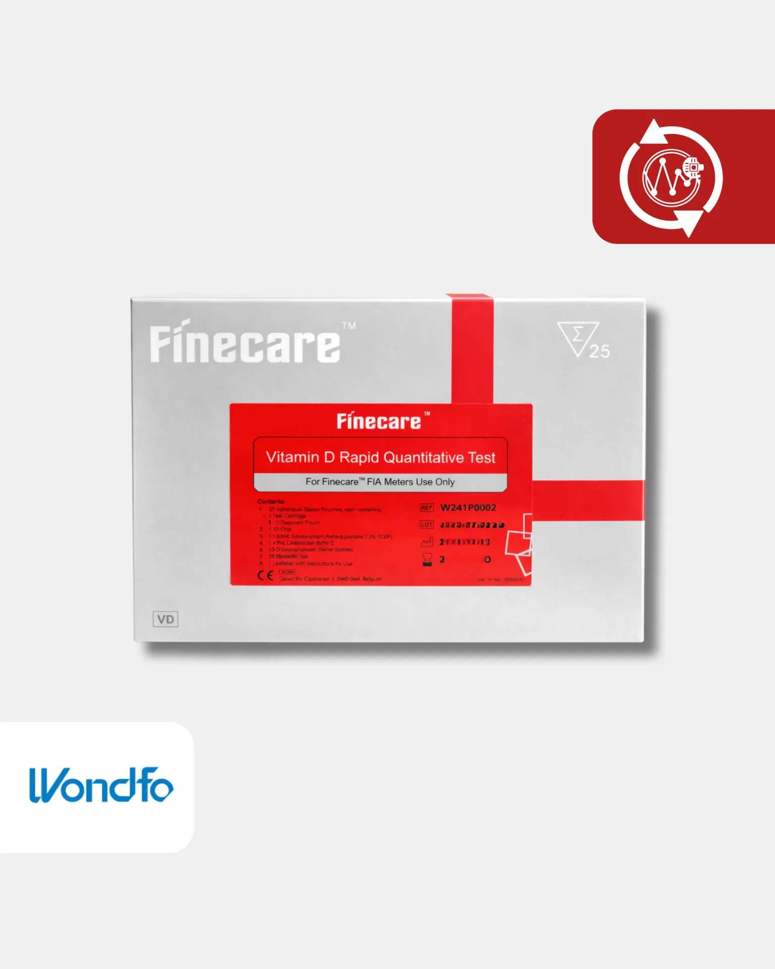 [W241] W241 Vitamin D* Bone Metabolism Seru m/Pl asma Pruebas/Kit 25