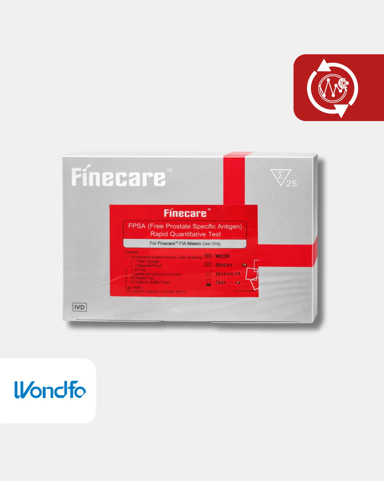 [W230] W230 FPSA* Prostate Cancer WB/S
  /P Pruebas/Kit 25