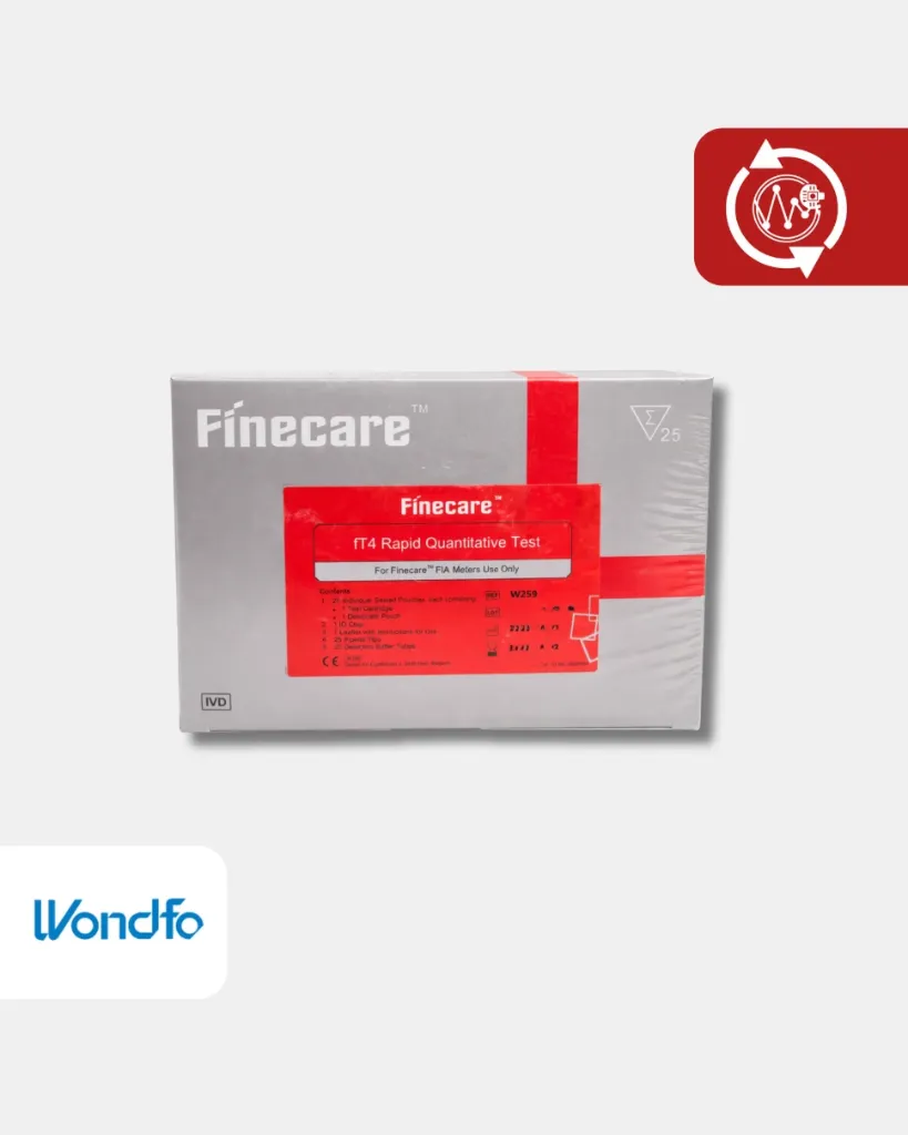 [W259] W259 Prueba cuantitativa rápida fT4 Thyroid Malfunction WB/S   /P Pruebas/Kit 25