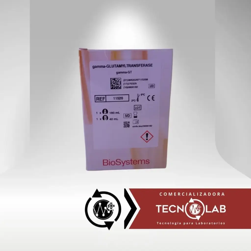 11520 - SE SUSTITUYE POR 21520 o 23520 -  (11520 gamma-GLUTAMYL TRANSFERASE 200 mL)