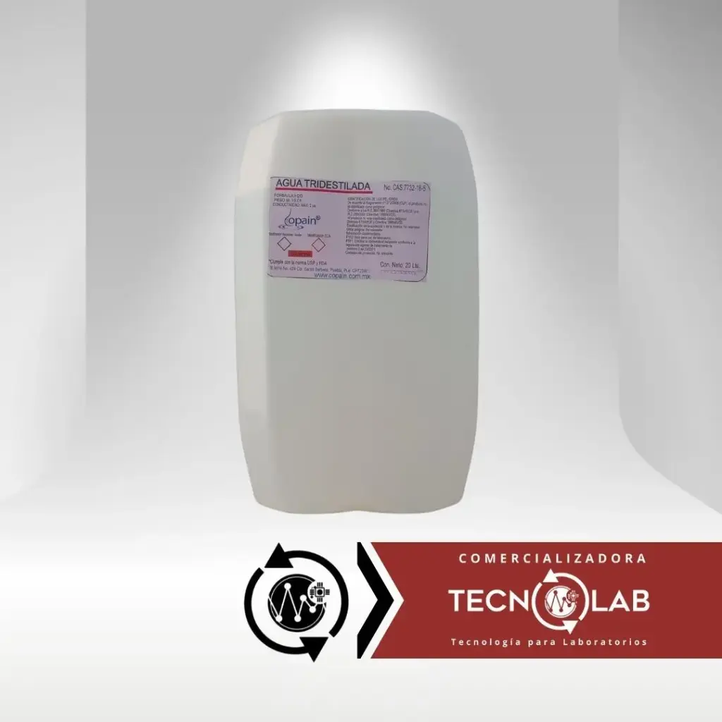 [AGUA TRIDESTILADA] AGUA TRIDESTILADA